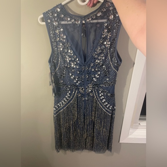 Party dress. Aidan Mattox Beaded party dress size 12. Perfect - Picture 3 of 5